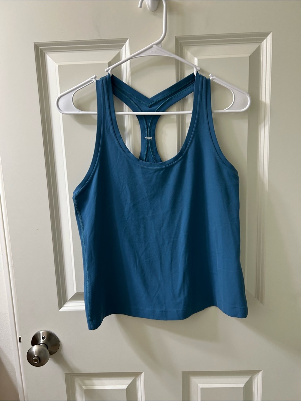 lululemon athletica Teal Blue Racerback Tank Top